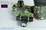 3W CREE Q3 120LM CR123 Aluminum LED Headlamp (HE5Q-1)