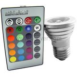 High Power 3W E27 RGB LED Spotlight