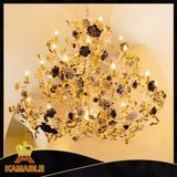 Elegance Rose Hotel Project Decoration Chandelier Light (NLX8862-27)