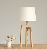 Wooden Table Lamp for Home, Villa Room