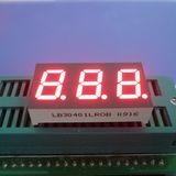 Super Bright Red 3 Digit 0.40 Inch 7 Segment LED Display