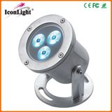 3*3W Warm White DMX LED Underwater Pond Light (ICON-C007A)