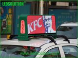 High Definition P5 Taxi Outdoor LED Display for Advertising