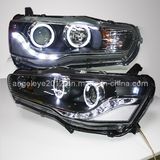 Lancer Exceed LED Angel Eyes Headlamp for Mitsubishi Ld