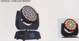 12W*19 LED Moving Head Wash, Zoom LED Moving PAR Light