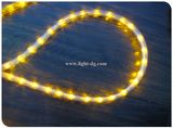 Yellow Round 3wires LED Rope Lights