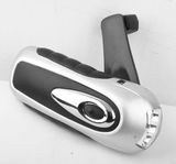 Hand Crank LED Flashlight (LVC-1044)