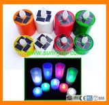 Muiticolor LED Solar Candle Light for Bar