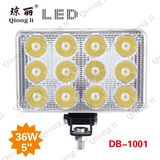 12V 24V 36W Waterproof LED Headlamp for Truck