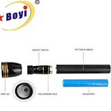 New Design Aluminium Rechargeable 3W CREE LED Flashlight