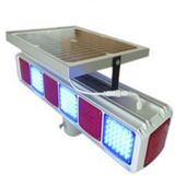 Double Sides/ Four Sides Solar Traffic LED Flash Warning Light