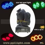 Mini 60W LED Moving Head Spot Gobo Light