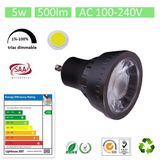 SAA 5W Dimmable GU10 Retrofit Size LED Spotlight