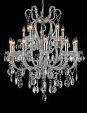 Iceberg Clear Crystal Light Chandelier (5888- 15L)