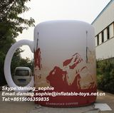 4m Inflatable Coffee Cup Replica for Promotion