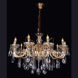 8 Lights Crystal Chandeliers