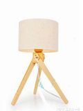 Wood Tripod Modern Table Lamp/Simple Bedroom Study Lamp