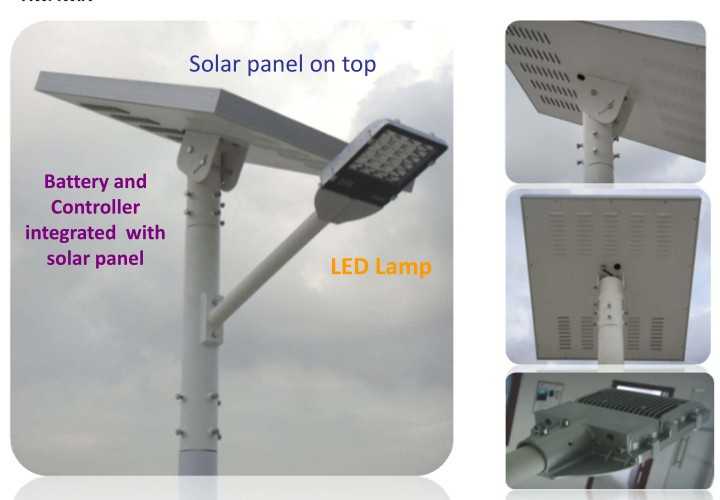 Hw-605-30W All in One Solar Street Light