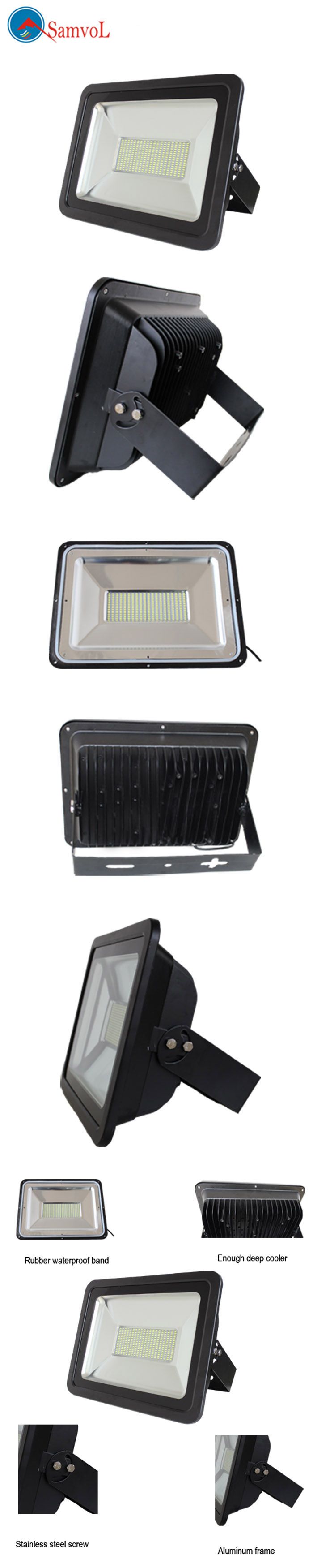 IP66 PF up to 0.95 150W LED Flood Light