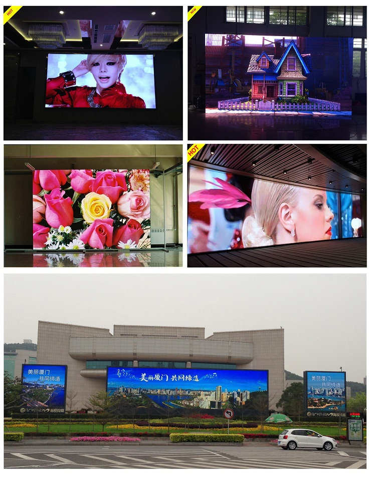 High Definition P4 Indoor Full Color LED Display (256*128mm)