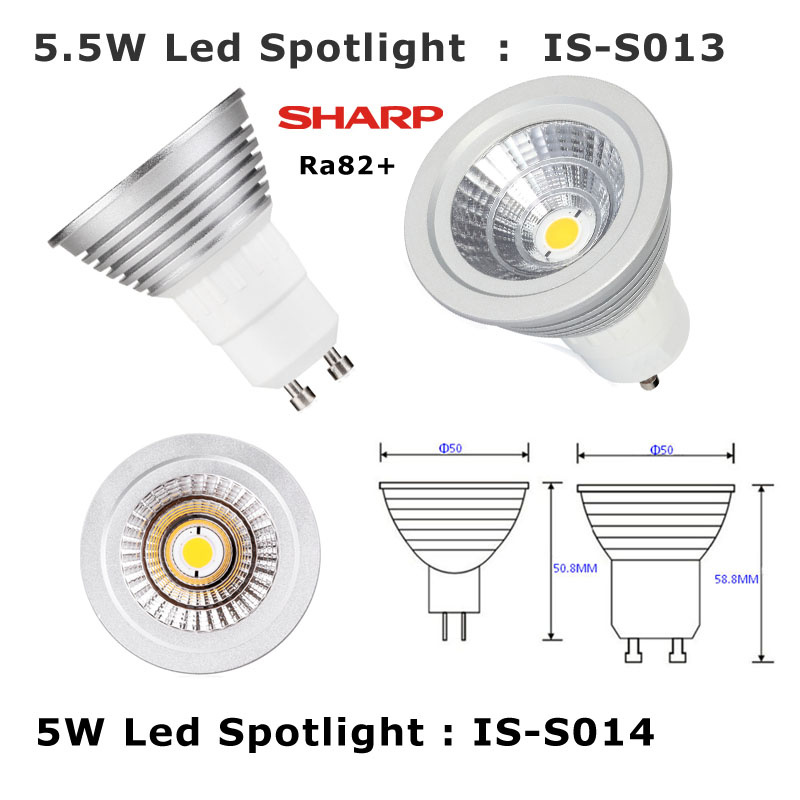 3 Years Warranty Sharp COB Spotlight with CE