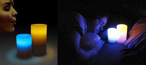 Blowable LED Candle Lamp