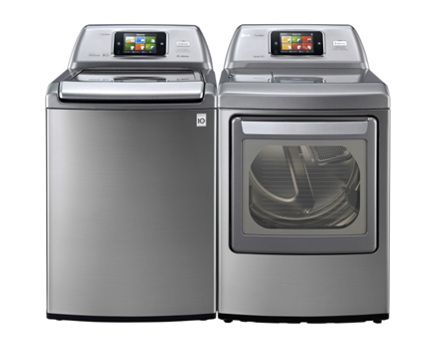 The LG smart washing machines
